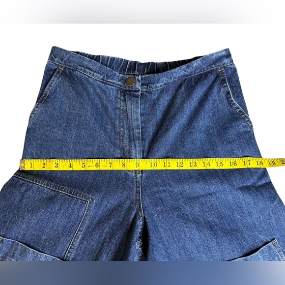 Alembika Wide Leg Jeans Large Pockets - Picture 8 of 16